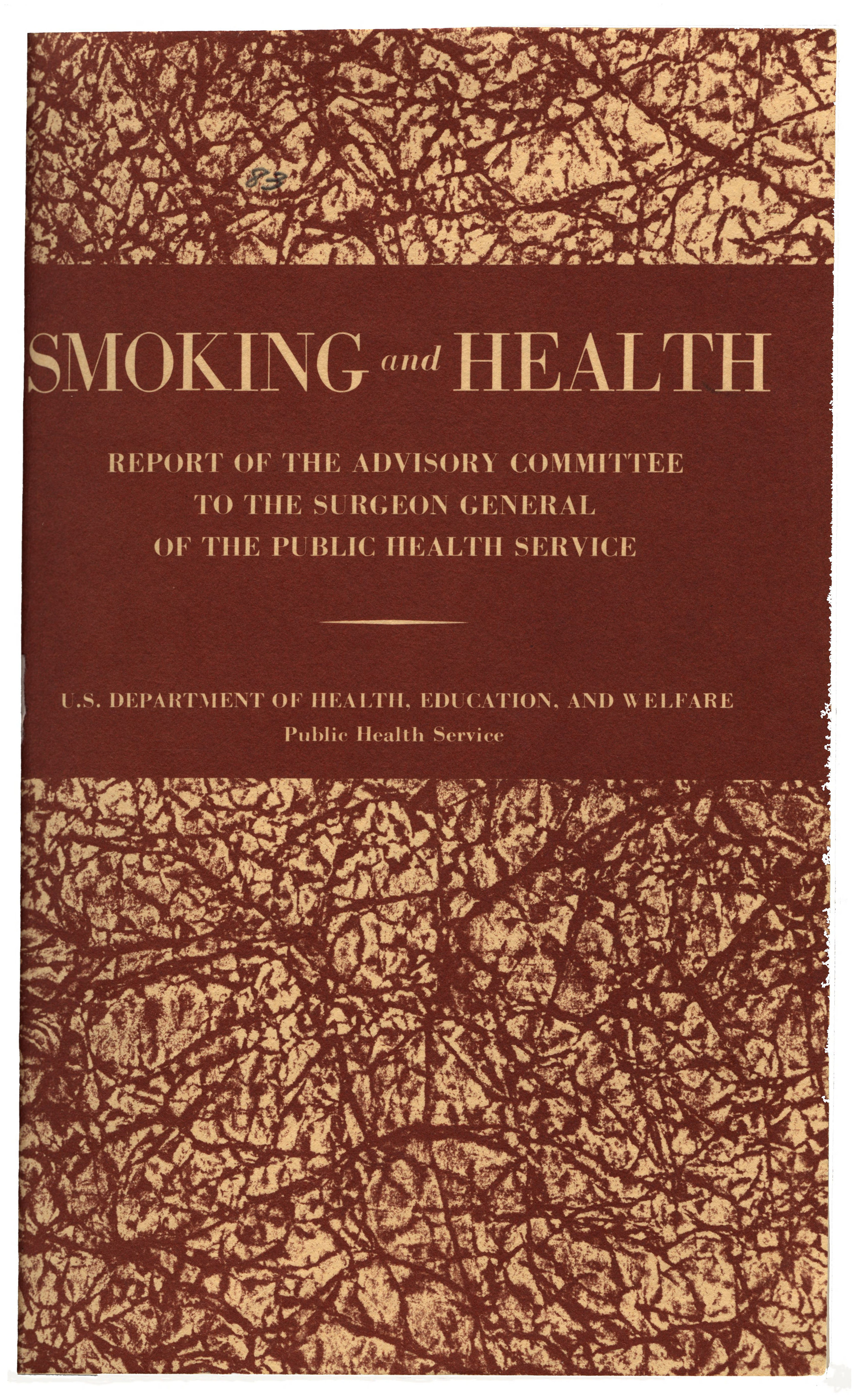 1964 ABD Sağlık Bakanlığı Surgeon General Sigara ve Sağlık Raporu
